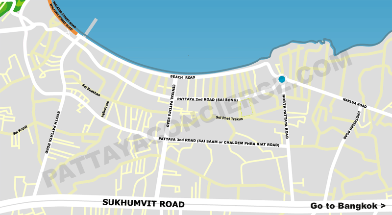 Pattaya city map