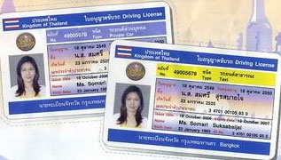 Thai Driver Licence